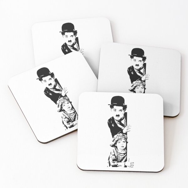 Item preview, Chaplin and Boy Silhouette Classic T-Shirt designed and sold by jaxiisraelle.