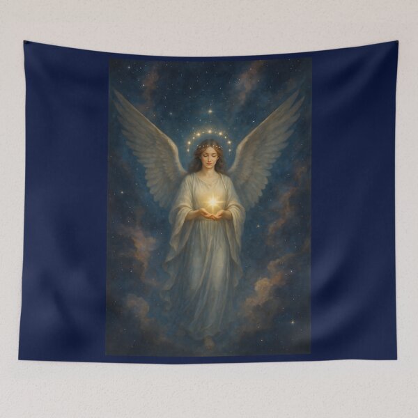 Item preview, Angel Holding Star of Bethlehem  designed and sold by Dragon Space.