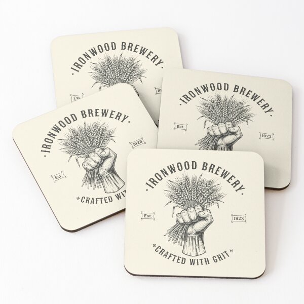 Item preview, Ironwood Brewery Crafted With Grit designed and sold by EdvvinStudios.