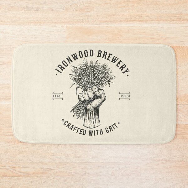 Item preview, Ironwood Brewery Crafted With Grit designed and sold by EdvvinStudios.