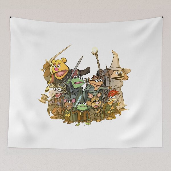 Item preview, Fellowship Of The Muppets designed and sold by KalethNarciso.
