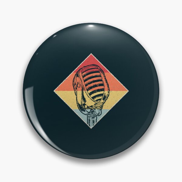 Item preview, Podcast Mic Vintage Design Art Podcasting designed and sold by DesignEclips.