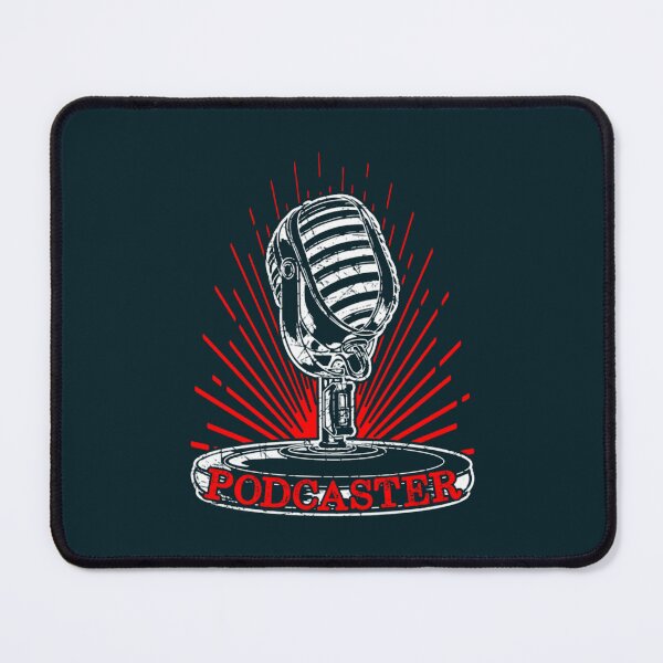 Item preview, Podcaster Podcast Art Podcasting Microphone designed and sold by DesignEclips.