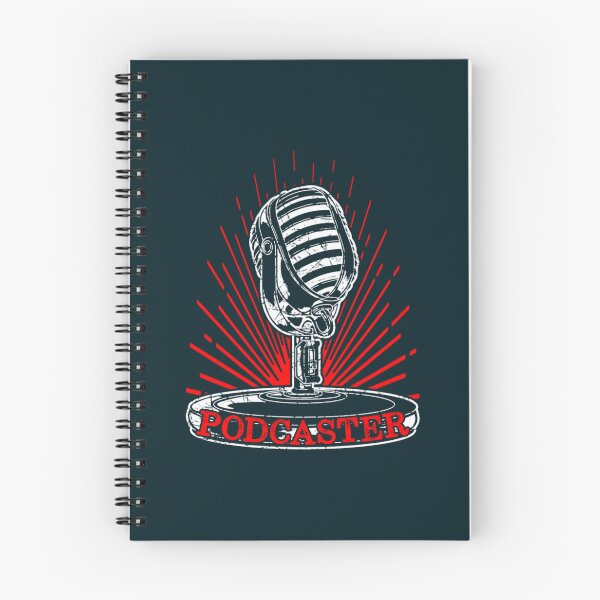 Item preview, Podcaster Podcast Art Podcasting Microphone designed and sold by DesignEclips.