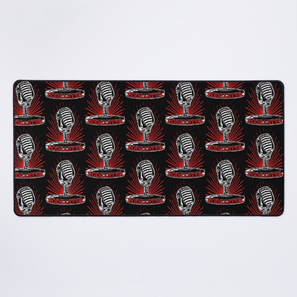 Item preview, Podcaster Podcast Art Podcasting Microphone designed and sold by DesignEclips.