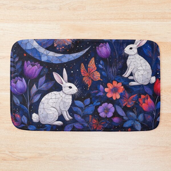 Item preview, Rabbits In the Garden designed and sold by TheDarkWardrobe.