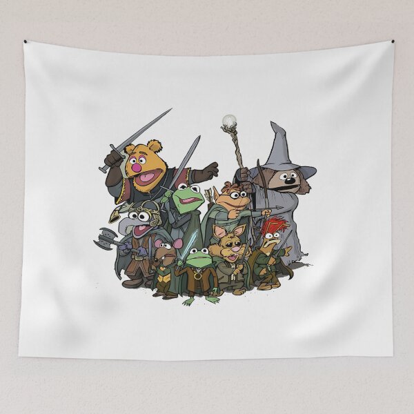 Item preview, Fellowship Of The Muppets designed and sold by KalethNarciso.