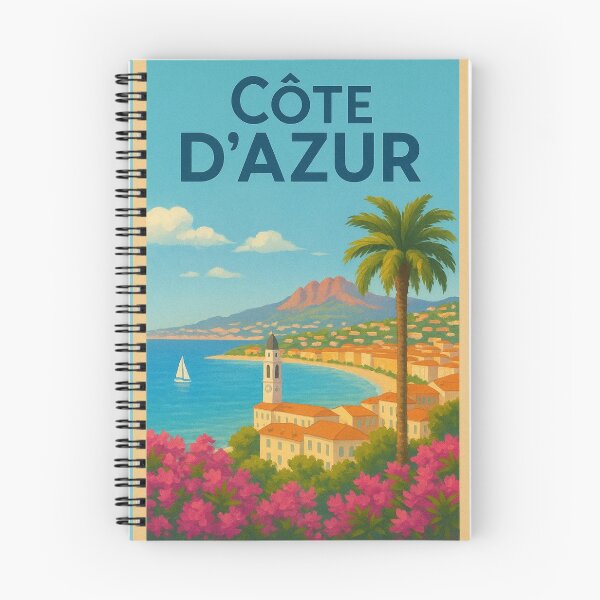 Item preview, Côte d’Azur Travel Art – French Riviera Coastline & Mediterranean Charm designed and sold by Annika Shurafa.