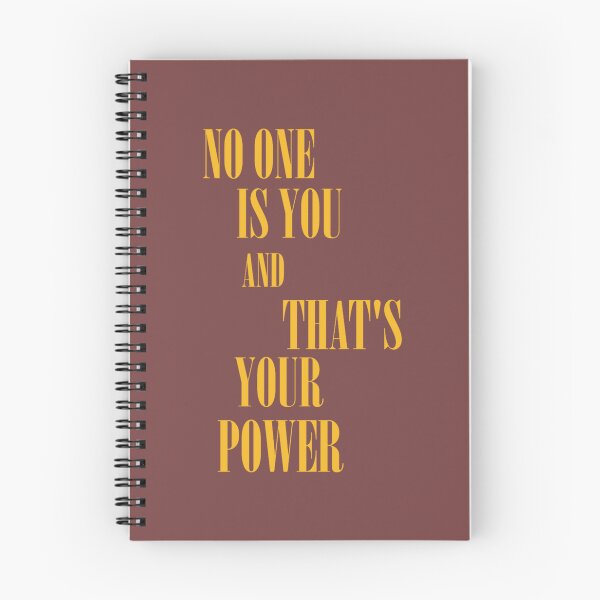 Item preview, No One is You And Thats Your Power designed and sold by Janyahnair.