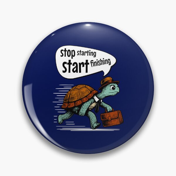 Item preview, Stop Starting, Start Finishing designed and sold by DAFIN.