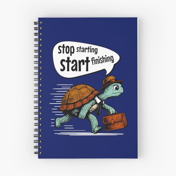 Item preview, Stop Starting, Start Finishing designed and sold by DAFIN.
