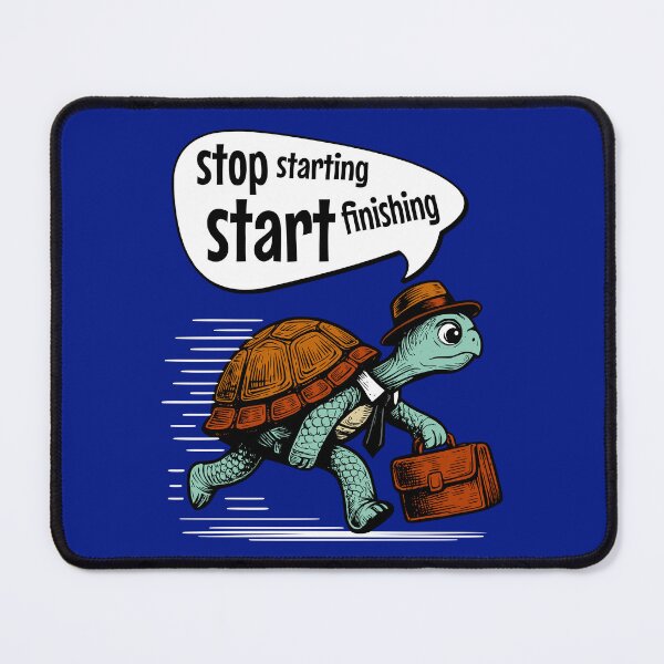 Item preview, Stop Starting, Start Finishing designed and sold by DAFIN.