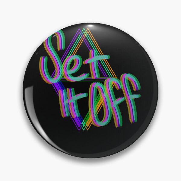 Item preview,  Set It Off Band Elsewhere Album Neon designed and sold by HausmannMisty.