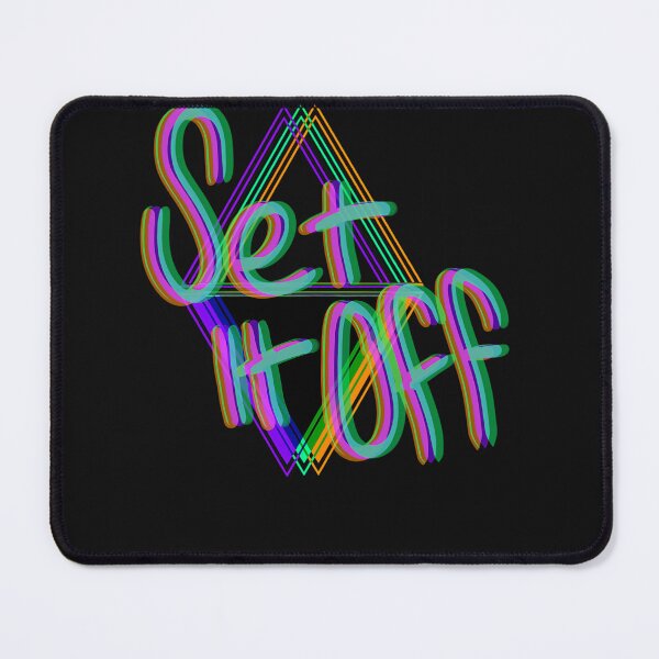 Item preview,  Set It Off Band Elsewhere Album Neon designed and sold by HausmannMisty.