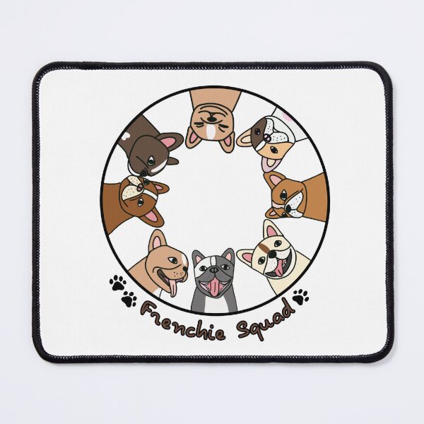 Item preview, Frenchie Squad designed and sold by Junjiraporn Art Studio.