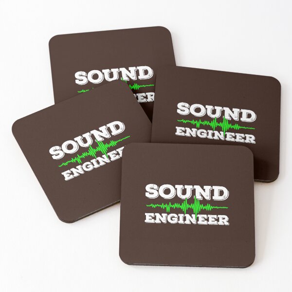 Item preview, Sound Engineer Music Waves Audio Effects Sound Recording designed and sold by DesignEclips.