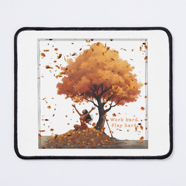 Item preview, Work Hard, Play Hard. Fall edition designed and sold by ProbablyHungry.
