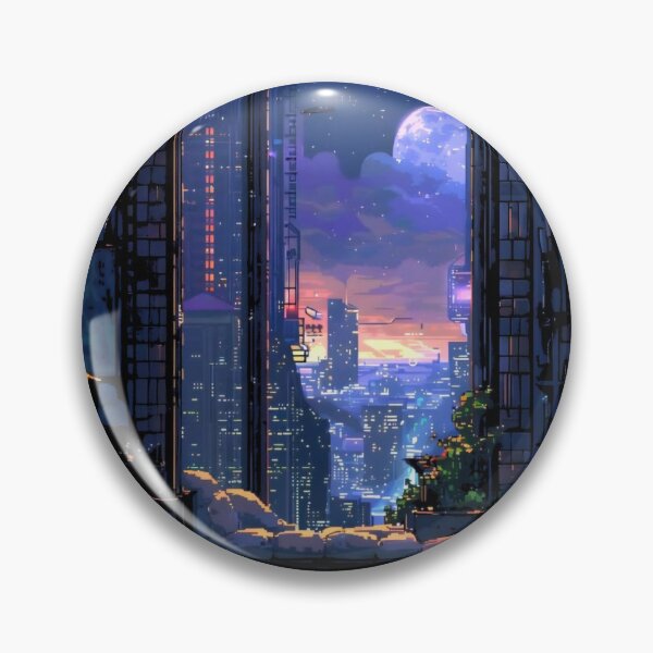 Item preview, The Twilight of a Futuristic City designed and sold by Kaleido-1.