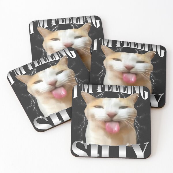Item preview, Funny I'M Feeling Silly Cat Meme Humor Vintage designed and sold by LuanTruong88.