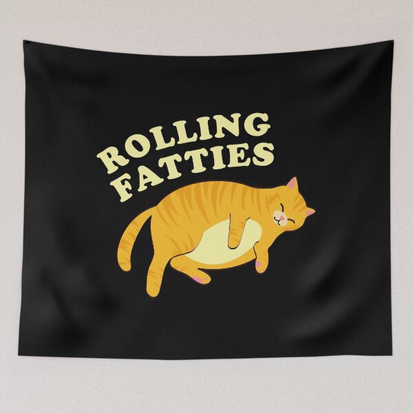 Item preview, Rolling Fatties Funny Fat Cat  designed and sold by hieuha091XRg.