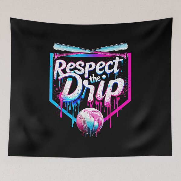 Artikelvorschau, Baseball Drip für Jungen Männer Ice Cream Drip Respect The Drip entworfen und verkauft von TOTOx9aR.