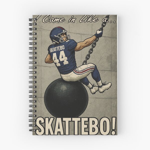 Item preview, I Came In Like a Wrecking Ball (Cam Skattebo Parody) designed and sold by AbyssalBehavior.