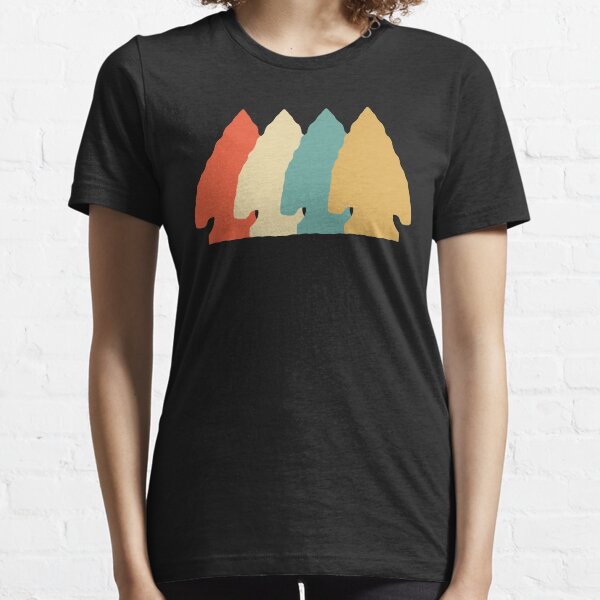 Arrowhead Hunting Collecting Vintage Retro Art Essential T-Shirt