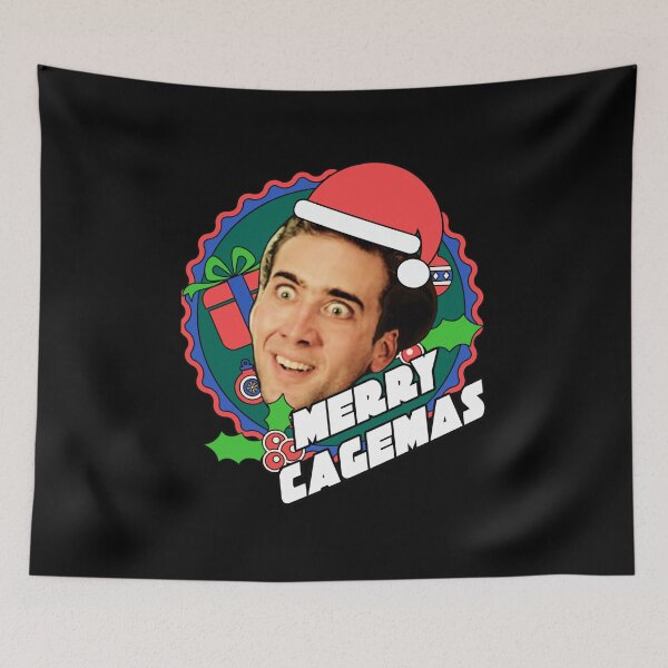 Item preview, Merry Cagemas Nicolas Cage Christmas  designed and sold by Boondocks254.