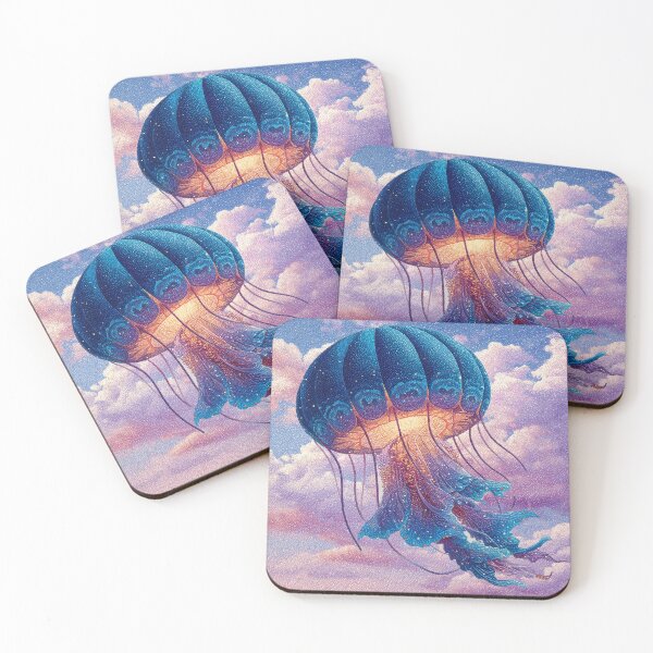 Item preview, Sky Jelly: Bioluminescent Dirigible designed and sold by ArgentoArt.