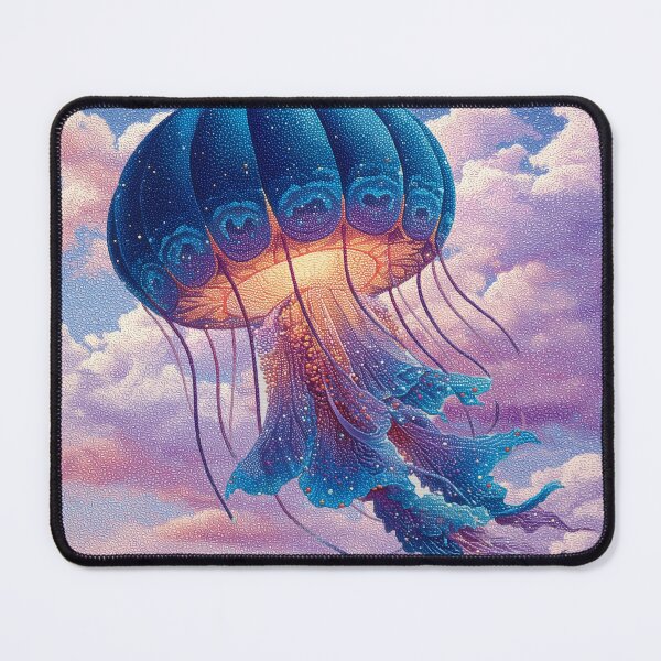 Item preview, Sky Jelly: Bioluminescent Dirigible designed and sold by ArgentoArt.