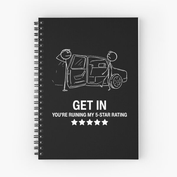 Artikelvorschau, Get In You’re Ruining My 5-Star Rating | Funny Stick Figure Humor entworfen und verkauft von GiggleShift.