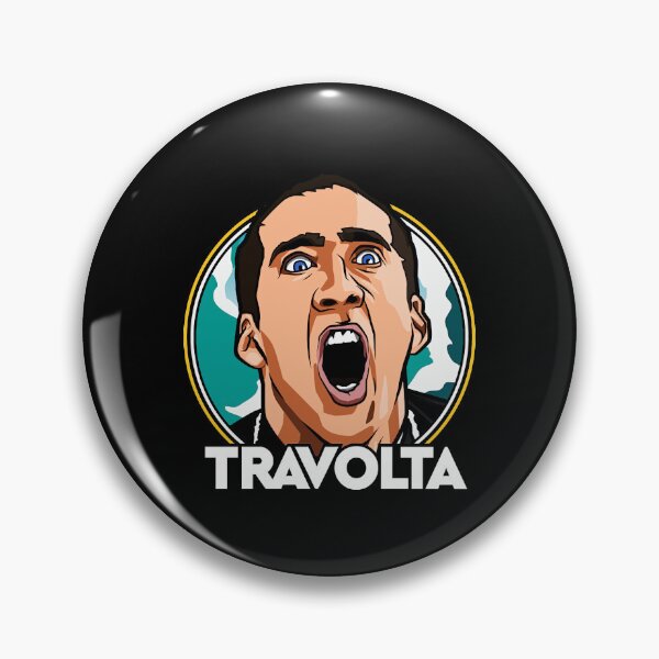Item preview, Nicolas Cage Travolta  designed and sold by Boondocks254.