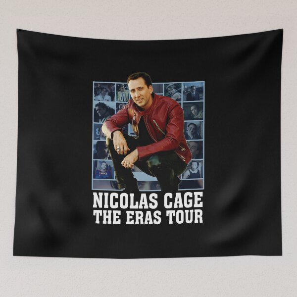Item preview, Nicolas Cage The Eras Tour Movie Tribute Collage designed and sold by Boondocks254.