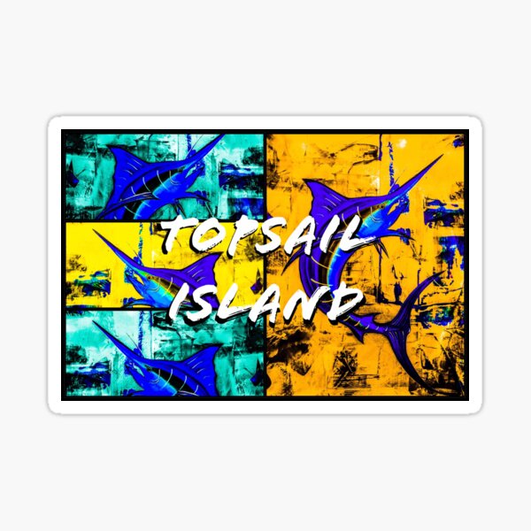 Item preview, Topsail Island Sticker  designed and sold by barryknauff.