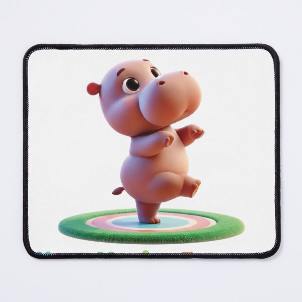 Item preview, Keep Moving Forward: A Determined Hippo's Dance designed and sold by thitimajarunrat.