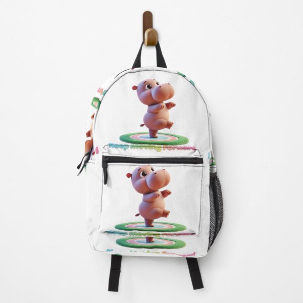 Item preview, Keep Moving Forward: A Determined Hippo's Dance designed and sold by thitimajarunrat.