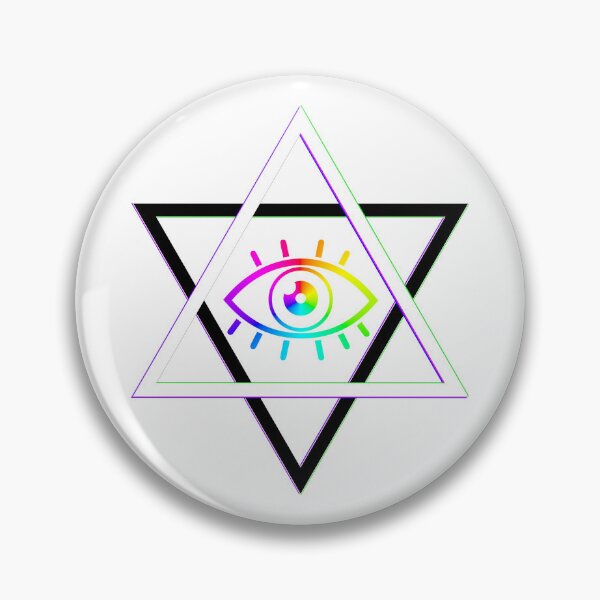 Item preview, El Gran Ojo Illuminati Estrella Black W designed and sold by Korvus78.