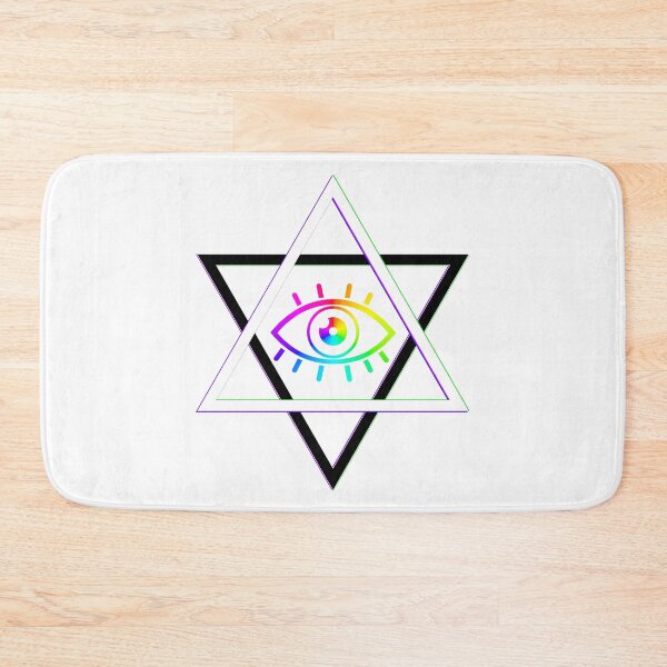 Item preview, El Gran Ojo Illuminati Estrella Black W designed and sold by Korvus78.