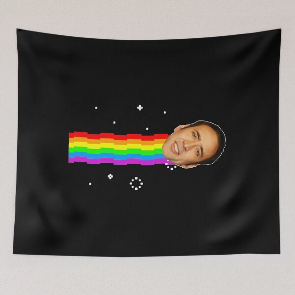 Item preview, Nicolas Cage Nyan Cat Meme  designed and sold by Boondocks254.