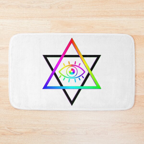 Item preview, El Gran Ojo Illuminati Estrella Color Black designed and sold by Korvus78.