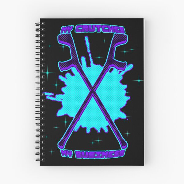 Item preview, ★ MY CRUTCHES, MY BUSINESS  designed and sold by HAZARDWIFE.