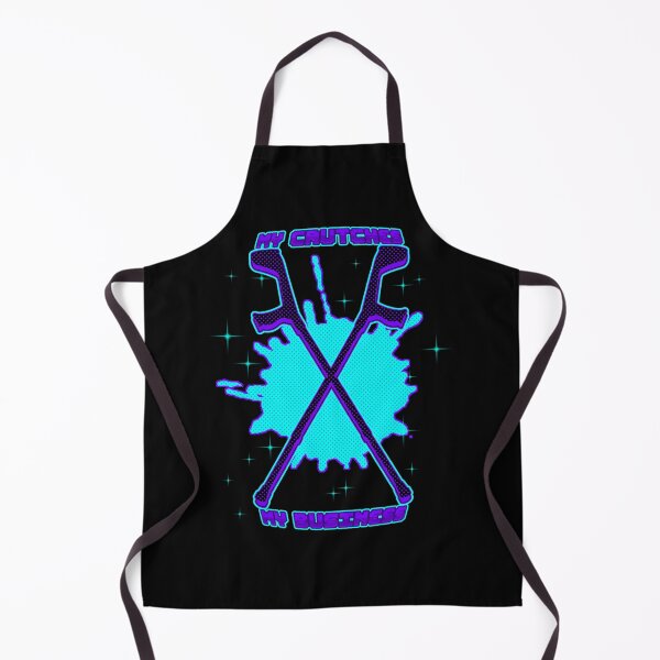 Item preview, ★ MY CRUTCHES, MY BUSINESS designed and sold by HAZARDWIFE.