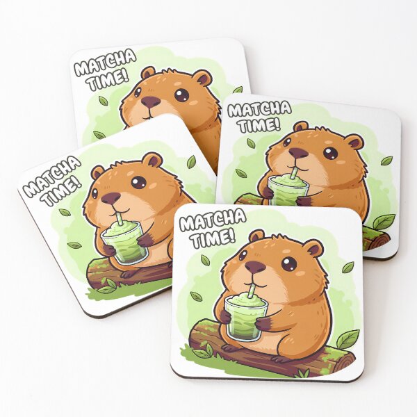 Item preview, Capybara matcha designed and sold by BAXEL.