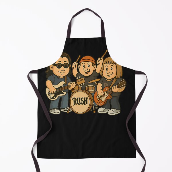 Item preview, Rush Band Cartoon Style Retro Music Rock Band designed and sold by VieraJolana.