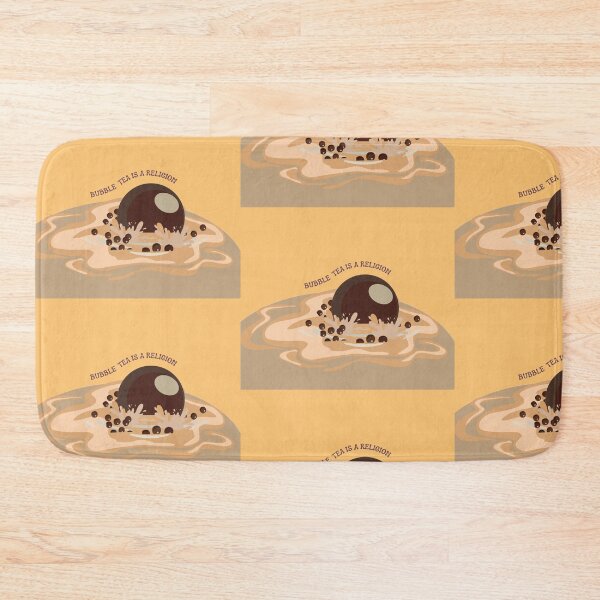 Item preview, Bubble Tea Is A Religion – Boba Pearls Sinking in Milk Tea designed and sold by liveinbeauty.