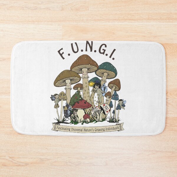 Item preview, F.U.N.G.I. – Whimsical Mushrooms & Fairycore Nature Fantasy Design designed and sold by JohnCookaaa.