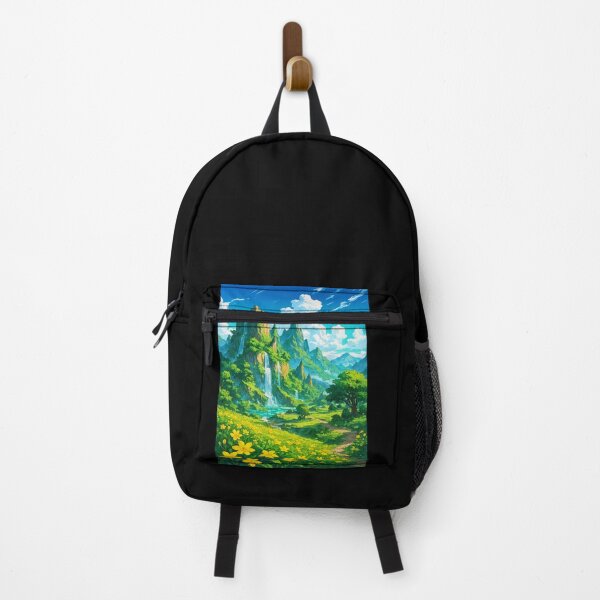 Item preview, Field of flowers in the mountains designed and sold by Kaleido-1.
