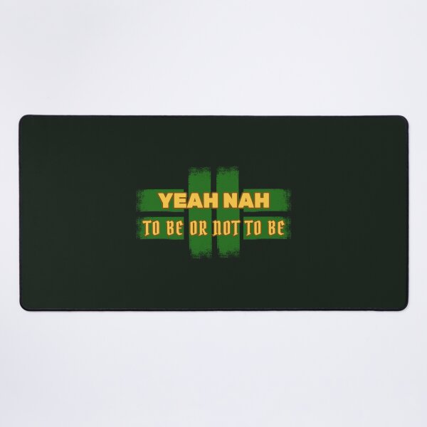 Item preview, Yeah Nah = To Be or Not To Be – Funny Aussie Shakespeare designed and sold by ChimericalPye.