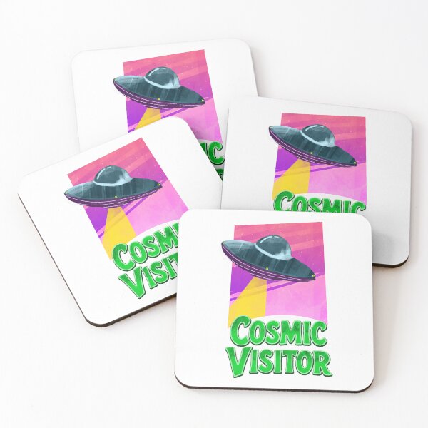 Item preview, Cosmic Visitor designed and sold by Smart4Jokes.