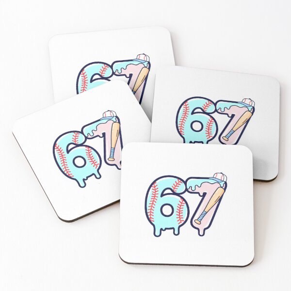 Item preview, funny 67 meme Baseball designed and sold by VividDripCo.